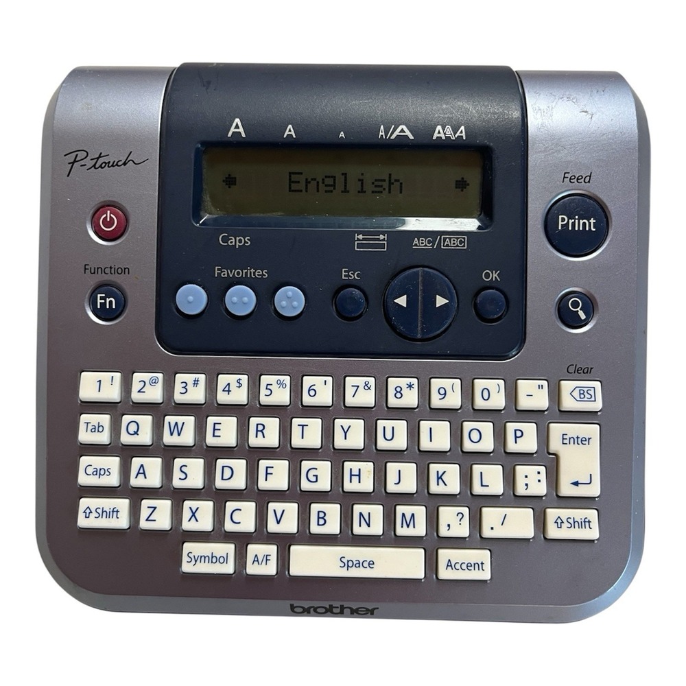 Brother PT-1280 P-Touch Label Maker (NO TAPES) NO POWER ADAPTER s